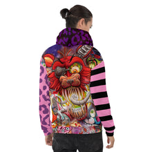 Load image into Gallery viewer, Fox E Robot Horror Unisex Hoodie By Spy ArtVictim