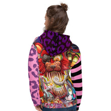 Load image into Gallery viewer, Fox E Robot Horror Unisex Hoodie By Spy ArtVictim