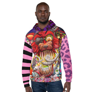 Fox E Robot Horror Unisex Hoodie By Spy ArtVictim