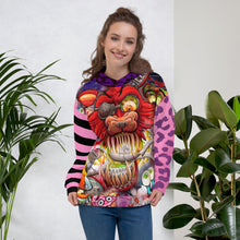 Load image into Gallery viewer, Fox E Robot Horror Unisex Hoodie By Spy ArtVictim