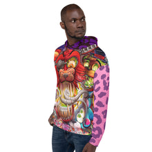 Load image into Gallery viewer, Fox E Robot Horror Unisex Hoodie By Spy ArtVictim