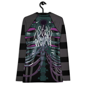 Ghost ribs 1 Rash Guard for larger framed person by SPY ArtVictim