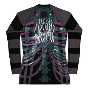 Ghost ribs 1 Rash Guard for larger framed person by SPY ArtVictim