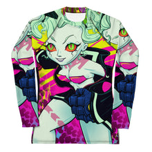 Load image into Gallery viewer, Becca-Punk   Women&#39;s Rash Guard by Spy Artvictim