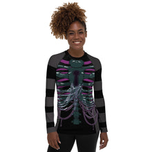 Load image into Gallery viewer, Ghost ribs 1 Rash Guard for larger framed person by SPY ArtVictim