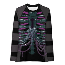 Load image into Gallery viewer, Ghost ribs 1 Rash Guard for larger framed person by SPY ArtVictim