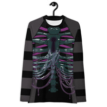 Load image into Gallery viewer, Ghost ribs 1 Rash Guard for larger framed person by SPY ArtVictim