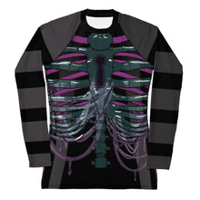 Load image into Gallery viewer, Ghost ribs 1 Rash Guard for larger framed person by SPY ArtVictim