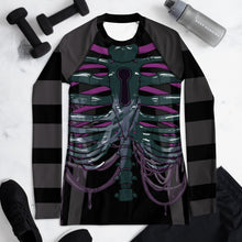 Load image into Gallery viewer, Ghost ribs 1 Rash Guard for larger framed person by SPY ArtVictim