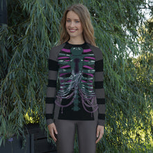 Load image into Gallery viewer, Ghost ribs 1 Rash Guard for larger framed person by SPY ArtVictim