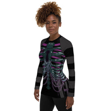 Load image into Gallery viewer, Ghost ribs 1 Rash Guard for larger framed person by SPY ArtVictim