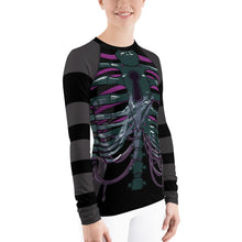 Load image into Gallery viewer, Ghost ribs 1 Rash Guard for larger framed person by SPY ArtVictim