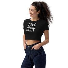 Load image into Gallery viewer, fake body Organic Crop Top