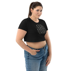 Bad Vibes Organic Crop Top