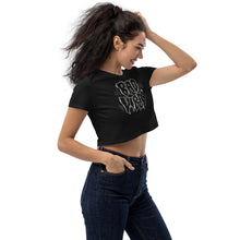 Load image into Gallery viewer, Bad Vibes Organic Crop Top