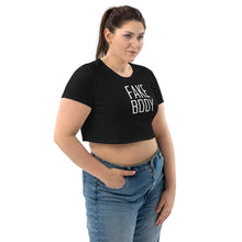 Load image into Gallery viewer, fake body Organic Crop Top