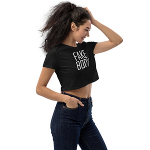 fake body Organic Crop Top