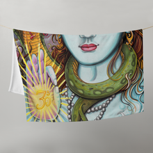 Load image into Gallery viewer, Shiva Soft Throw Blanket By Spy Artvictim