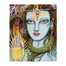 Load image into Gallery viewer, Shiva Soft Throw Blanket By Spy Artvictim