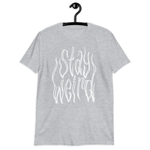 Stay Weird 1 Short-Sleeve Unisex T-Shirt  by Spy Artvictim