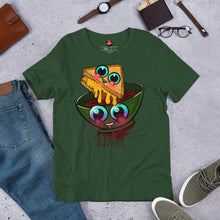 Load image into Gallery viewer, Grilled Cheese And Tomato Soup Unisex t-shirt By Spy Artvictim