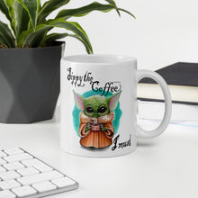 Load image into Gallery viewer, Baby Alien Mug By Spy ArtVictim