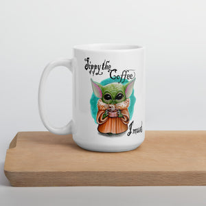 Baby Alien Mug By Spy ArtVictim