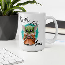 Load image into Gallery viewer, Baby Alien Mug By Spy ArtVictim